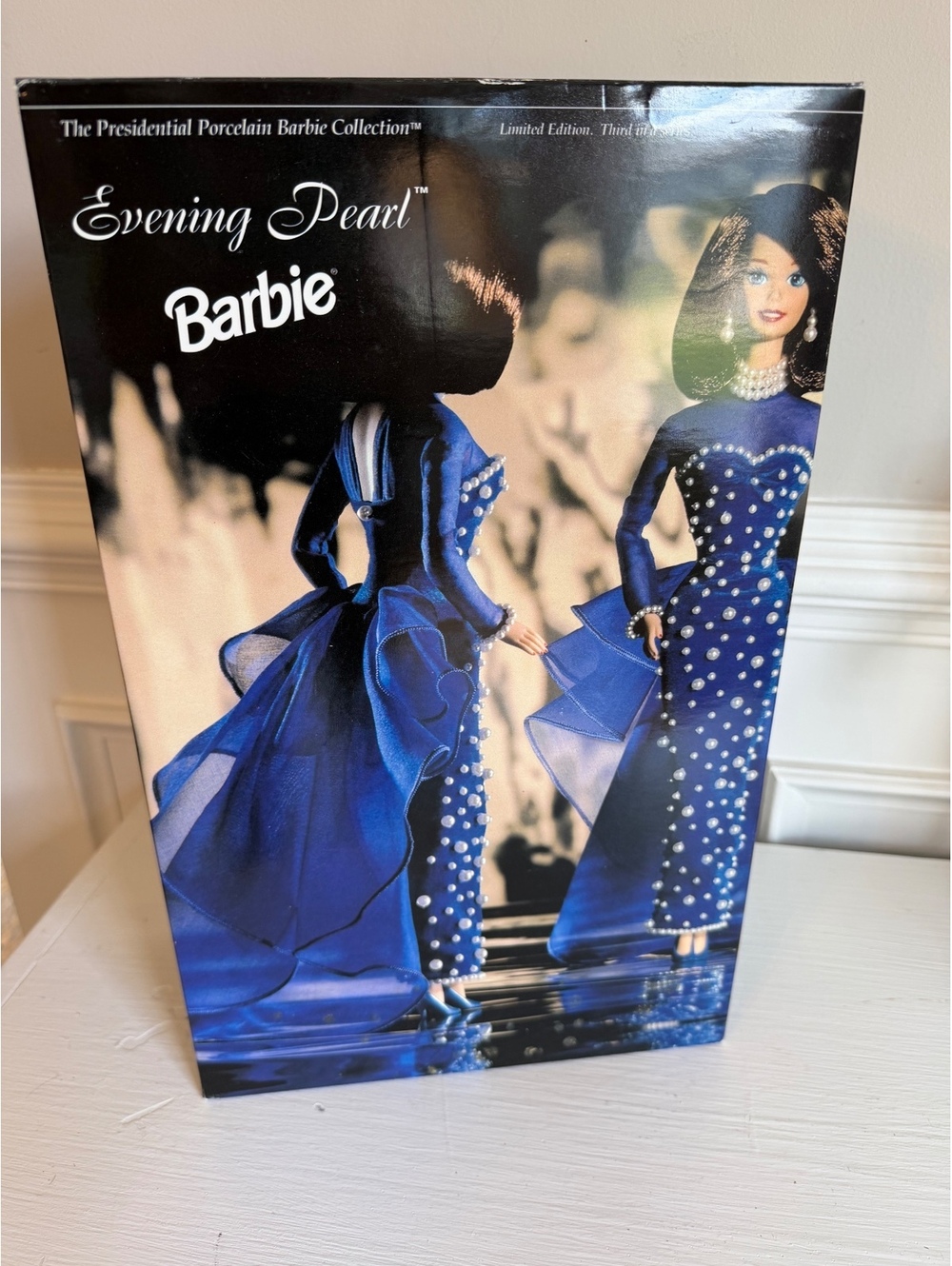 Evening Pearl Barbie Doll The Presidential Porcelain Collection Limited Edition